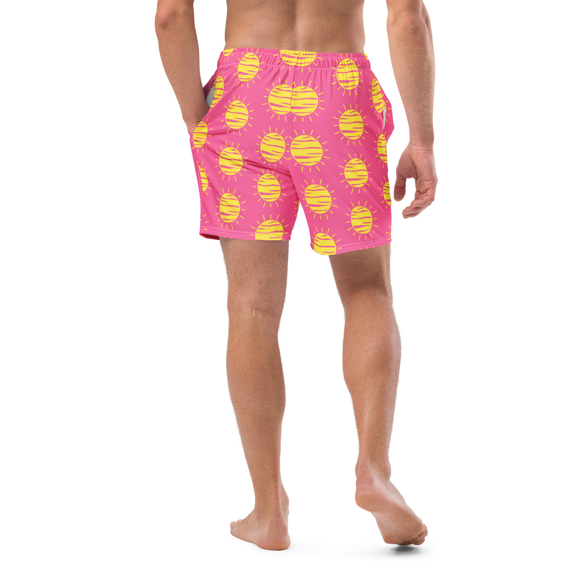 Sun's Out Buns Out Men's swim trunks