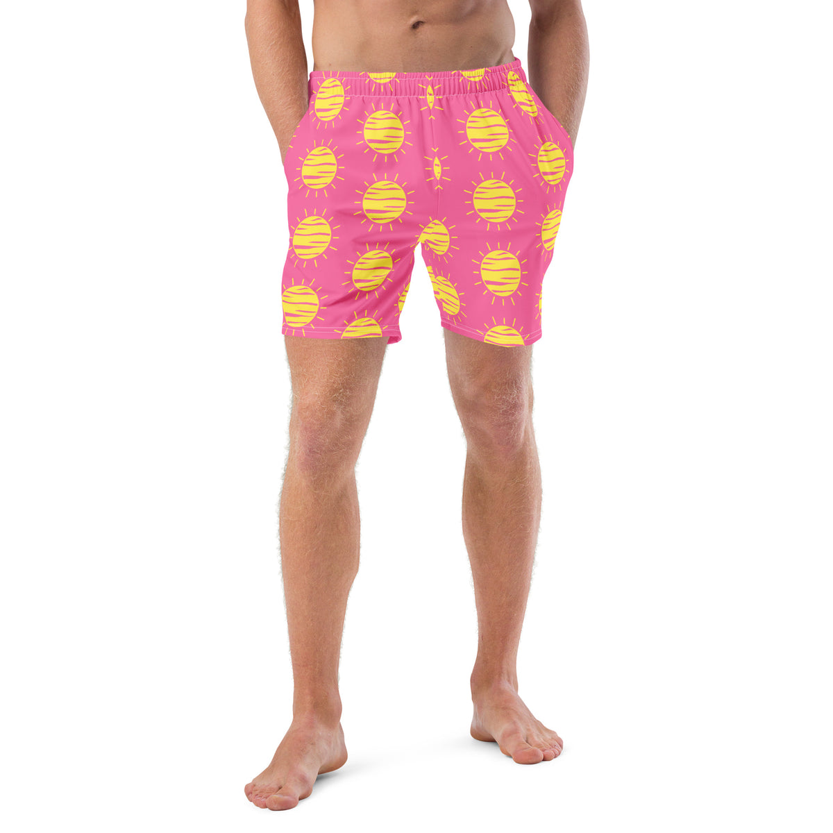 Sun's Out Buns Out Men's swim trunks