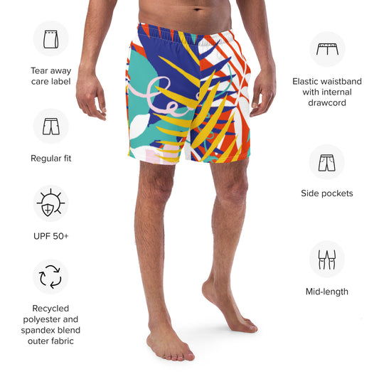Five O'Clock Somewhere Men's swim trunks