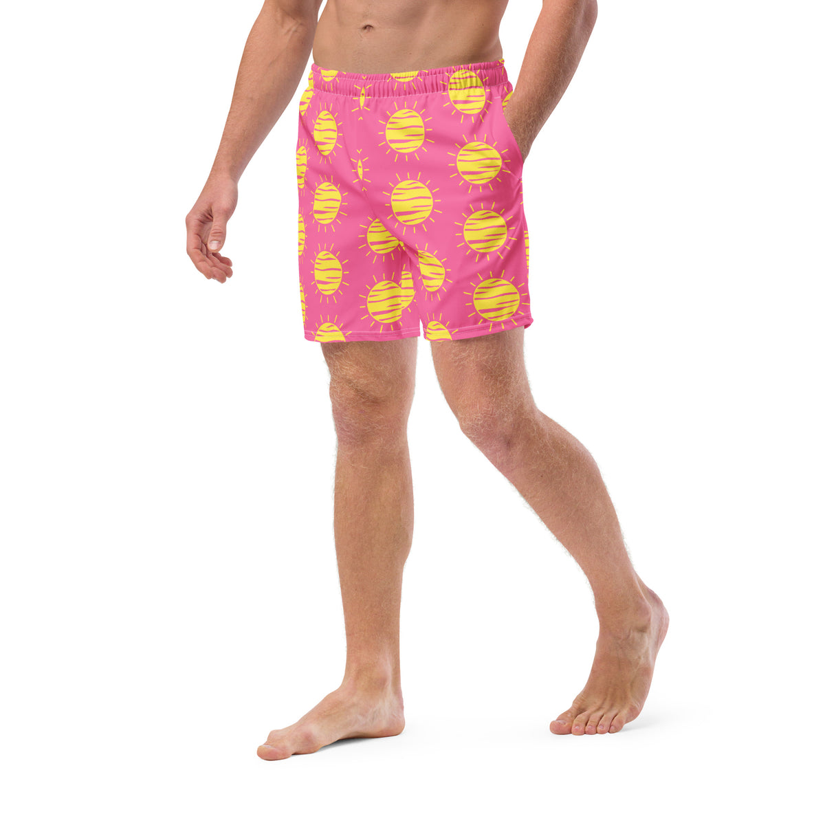 Sun's Out Buns Out Men's swim trunks