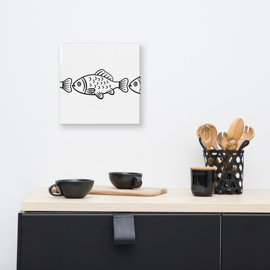 Canvas One Fish Two Fish