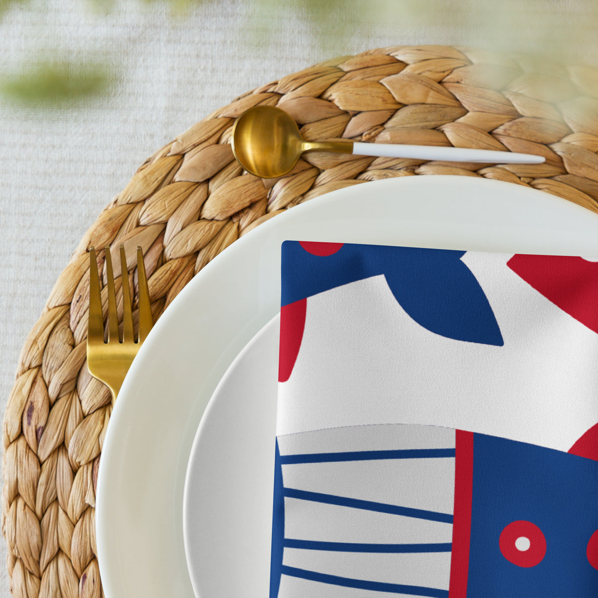 4th of July Cloth napkin set
