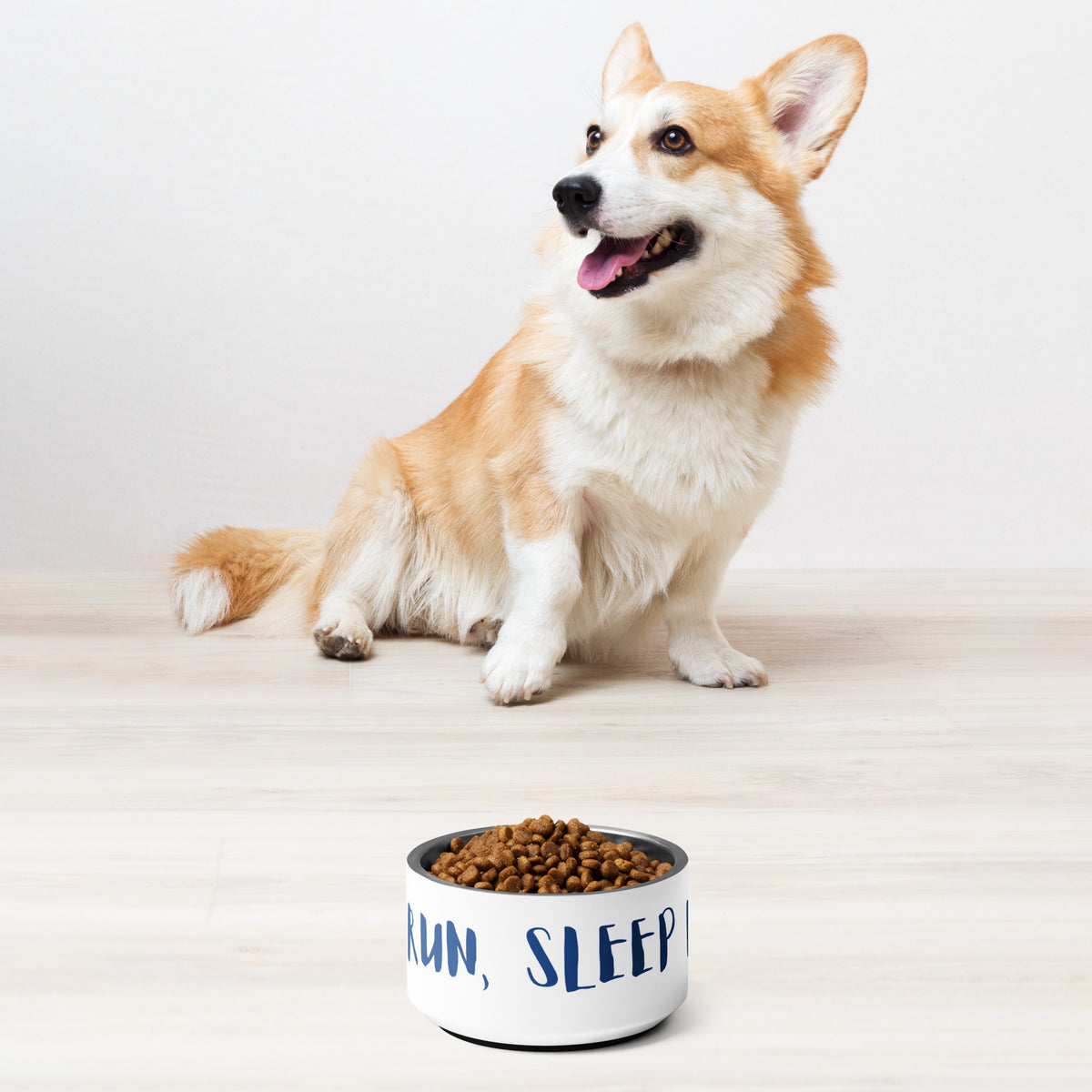 Swim, Run, Sleep Repeat. Pet bowl