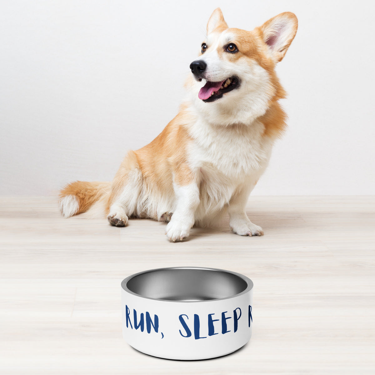 Swim, Run, Sleep Repeat. Pet bowl