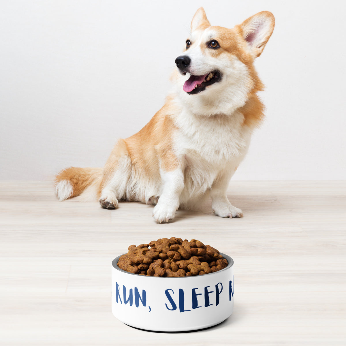 Swim, Run, Sleep Repeat. Pet bowl