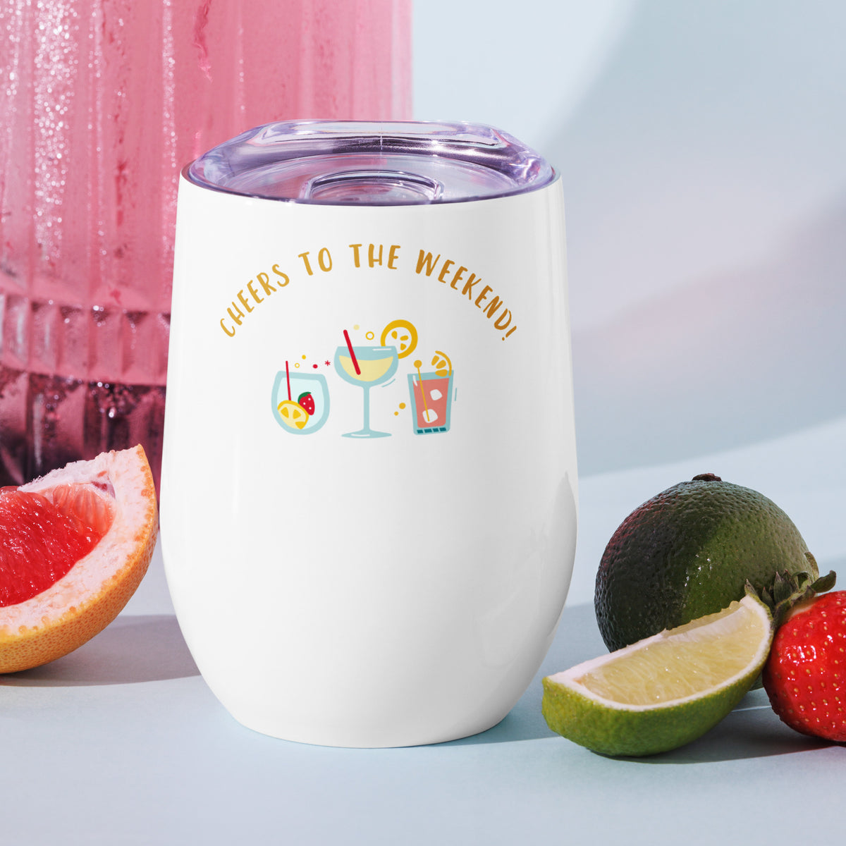 The Weekend Wine Tumbler