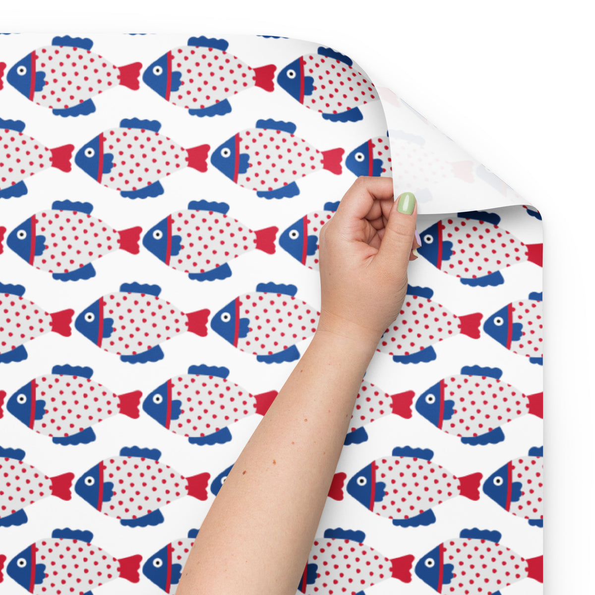 Fishy Wrapping paper sheets