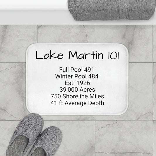 Lake Martin 101 Bath Mat - Market George