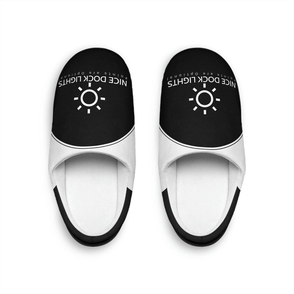 Nice Dock Lights Men's Indoor Slippers - Market George