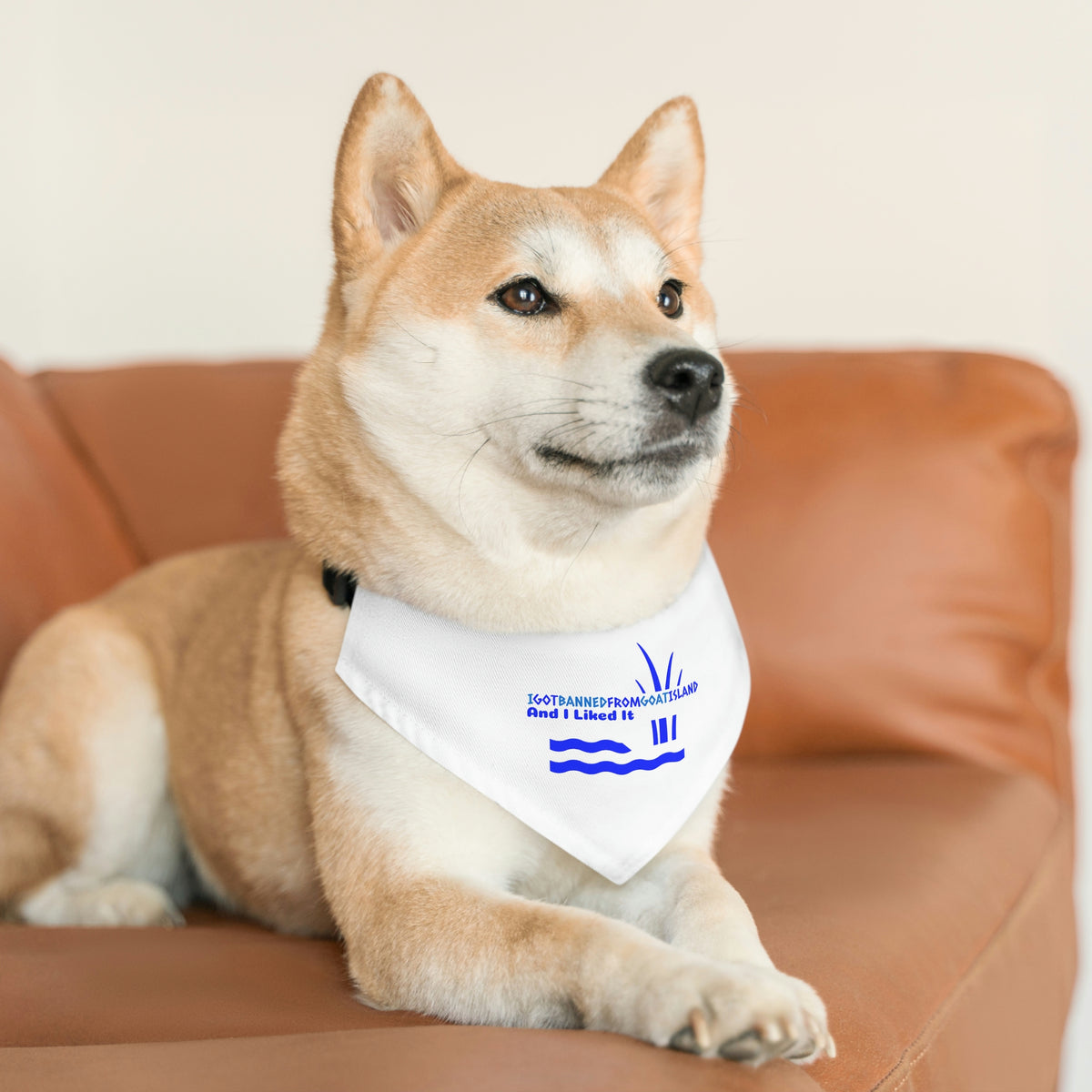 Goat Island Dog Bandana - Market George